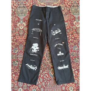 Boot Boyz X Dickies Graphic Staight Leg Pants Size 30”
